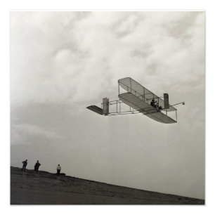 Glidflygtestflygning Aviation Wright Brothers Fototryck