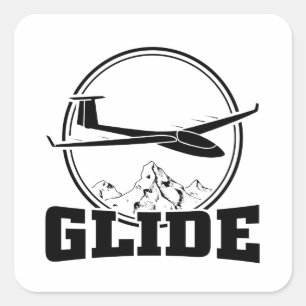 Gliding Värmeavskiljare för pilottreglage Soar G Fyrkantigt Klistermärke
