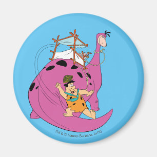 Glidningen för Flintstones   Fred besegrar svanen Magnet