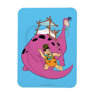 Glidningen för Flintstones   Fred besegrar svanen Magnet