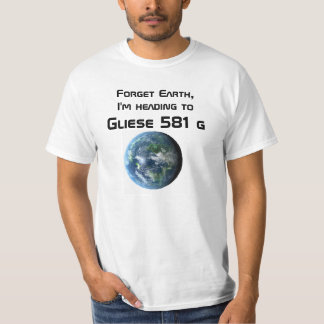 Gliese 581 G-utslagsplats Tee Shirt