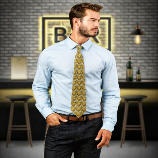 Glimmer i Kärlek Slips (Dress for a romantic dinner, and to show your love, with this Glimmer of Love Neck Tie!)