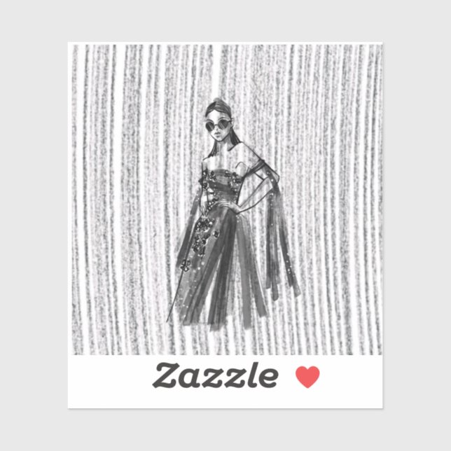 Glimmer Tech couture. Klistermärken (Ark)