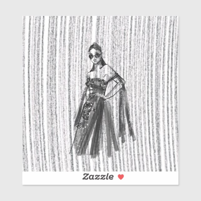 Glimmer Tech couture. Klistermärken (Ark)