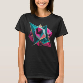 Glimmering Rose Radiance T Shirt