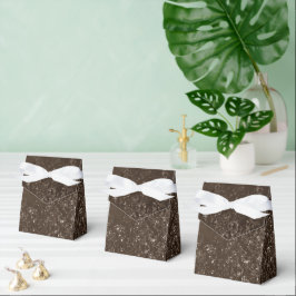 Glimmery Bronze Grunge | Rik Brown Glam Damask Presentaskar
