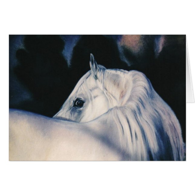 "Glimps equine kort av för himmel" (Framsidan Horizontal)