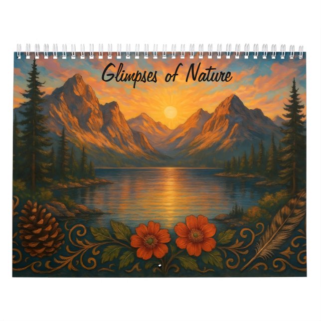 Glimpses of Nature Mountain Landscape Calendar Kalender (Omslag)