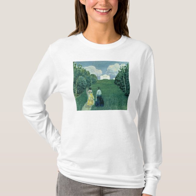 Glimt av solnedgången, 1904 tee (Framsida)