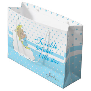 Glimt för glimt baby blue stjärna lite -