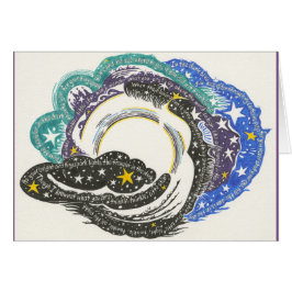 Glimt glimt, lite stjärnakort hälsningskort