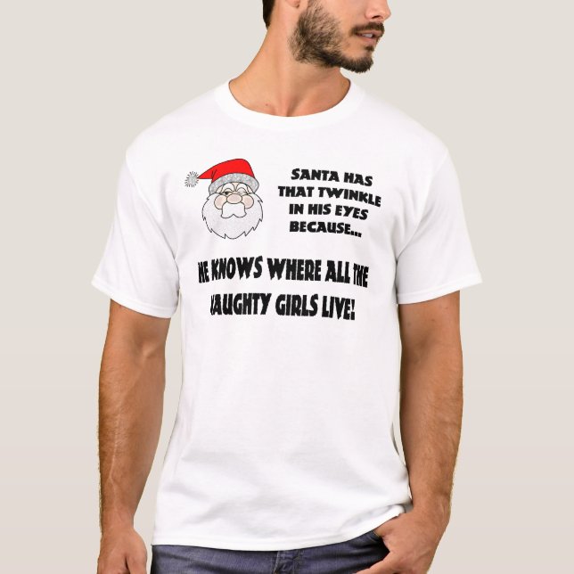 Glimt i det Santas ögat T Shirt (Framsida)