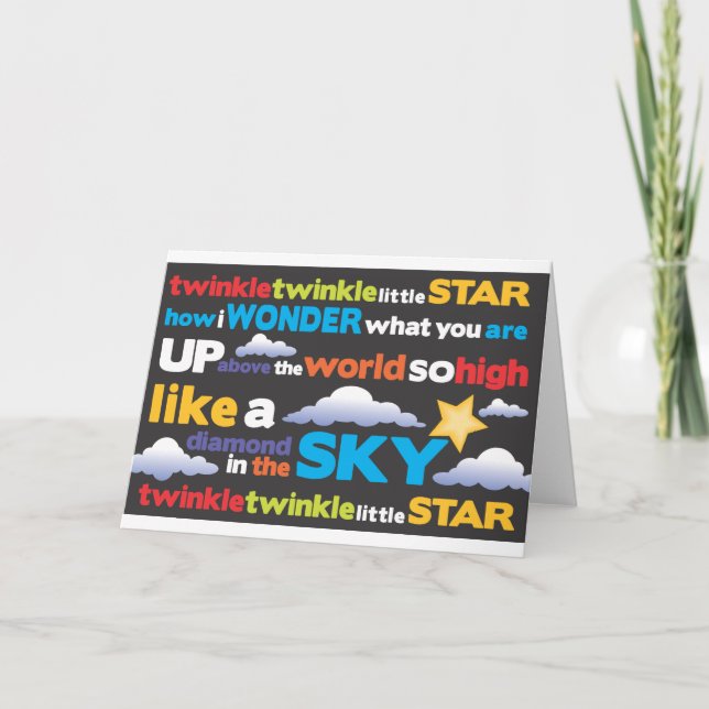 Glimtglimt Kort (Framsida)