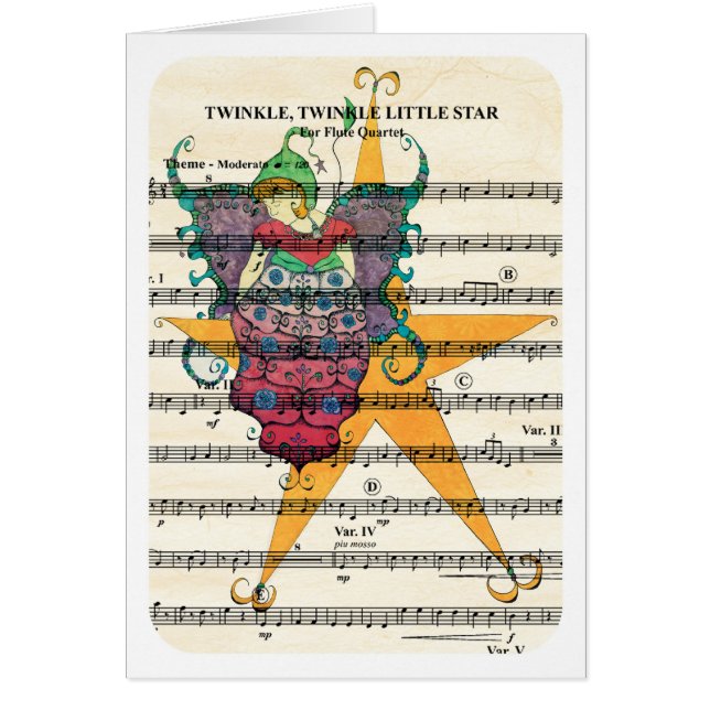 Glimtkort Hälsningskort (Framsidan)