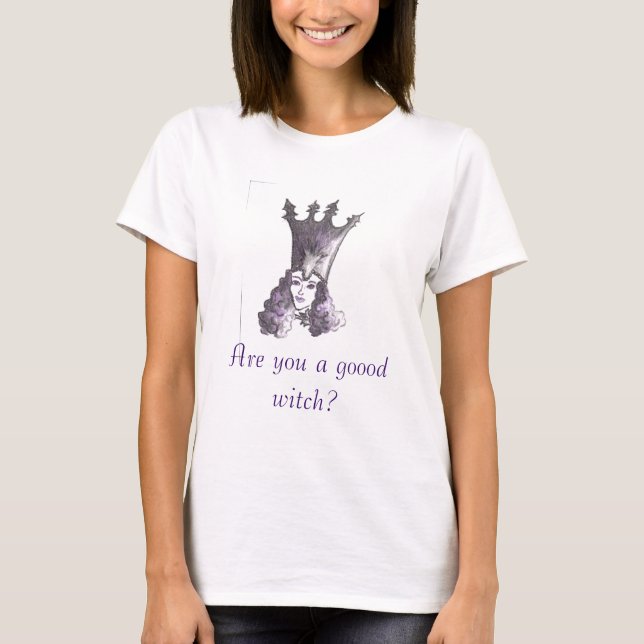 Glinda är du en gooodhäxa? t-shirt (Framsida)