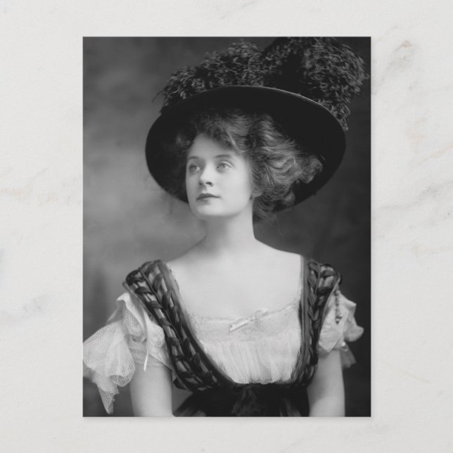 Glinda Bra Witch, tidigt 1900-talet Vykort (Framsida)