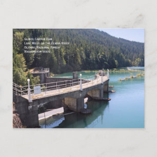 Glines Canyon Dam vykort