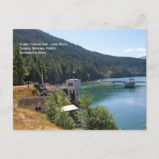 Glines Canyon Dam-vykort Vykort