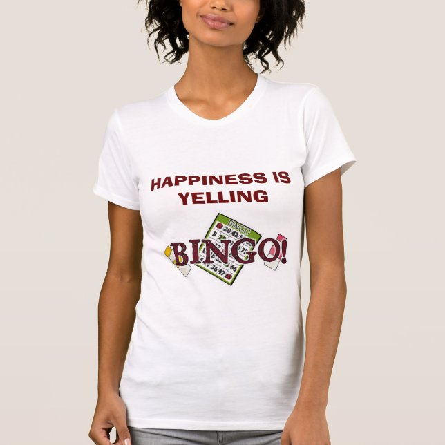 GLING BINGO! T-SHIRT (Framsida)