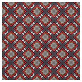 Glitch2 Brown Grått FurnMöbler Fabric Tyg