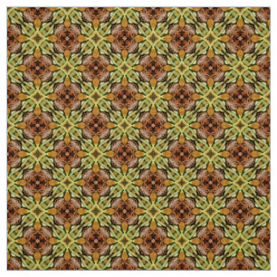 Glitch2 Brown Gult Quilting Crafts Fabric Tyg