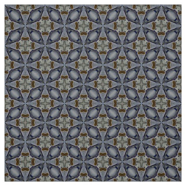 Glitch2 Midnight blue teal mönster väv Tyg (Provkarta)