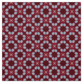 Glitch2 Red Blue FurnMöbler Fabric Tyg