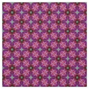 Glitch2 Red violet lila mönster Tyg