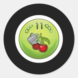 Glitch Achievement ok soaker Runt Klistermärke