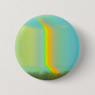 Glitch Aesthetic Rainbow Dream Button Knapp