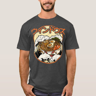 Glitch Anime Aesthetic Stil Japan Grunge Vaporwav T Shirt
