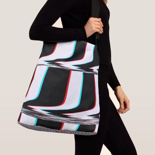 GLITCH AXELVÄSKA (Närbild)
