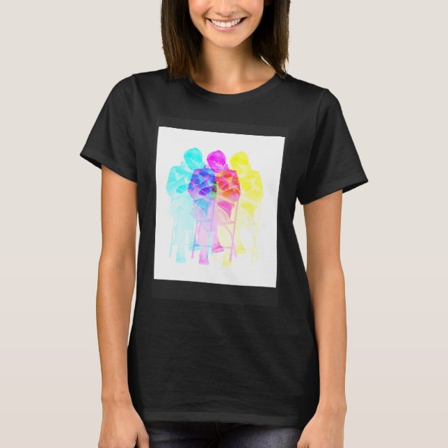 Glitch Bernie u2013 Meme Bernie Sanders T Shirt (Framsida)