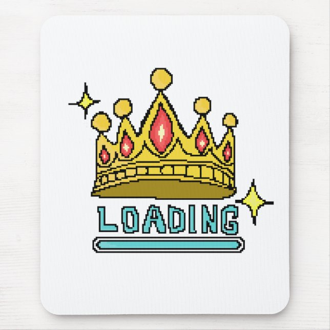 Glitch Crown Loading: 8-Bit Rebellion Awakens Musmatta (Framsidan)