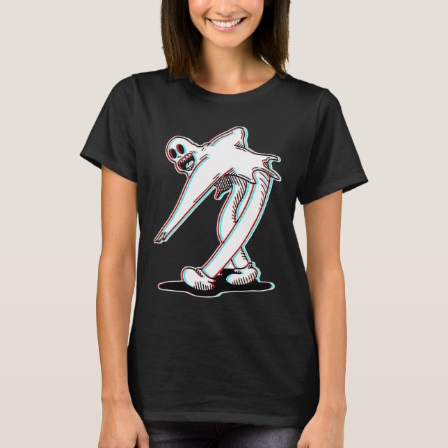 Glitch Dancing T Shirt (Framsida)