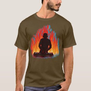 Glitch DJ EDM Trance Electronic Trance Music Beats T Shirt