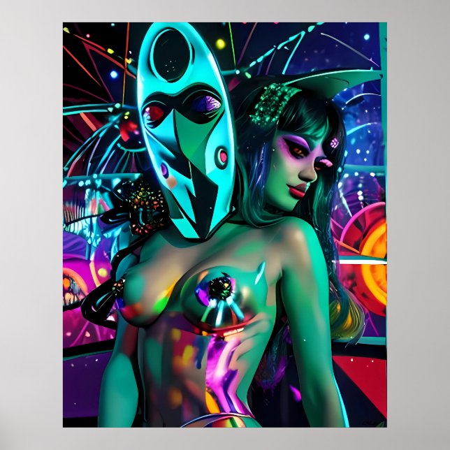 Glitch Dream-Streaming the Old Gods Poster (Framsidan)