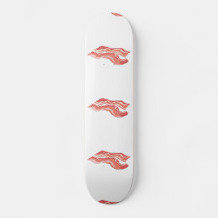 Glitch Food bacon Old School Skateboard Bräda 21,6 Cm