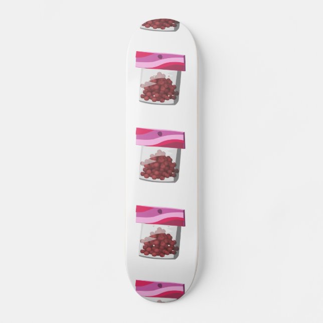 Glitch Food desssert rub Skateboard Bräda 20 Cm (Framsida)