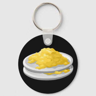 Glitch Food eggy scramble Nyckelring