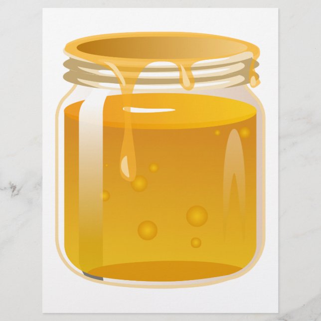Glitch Food honey (Framsida)