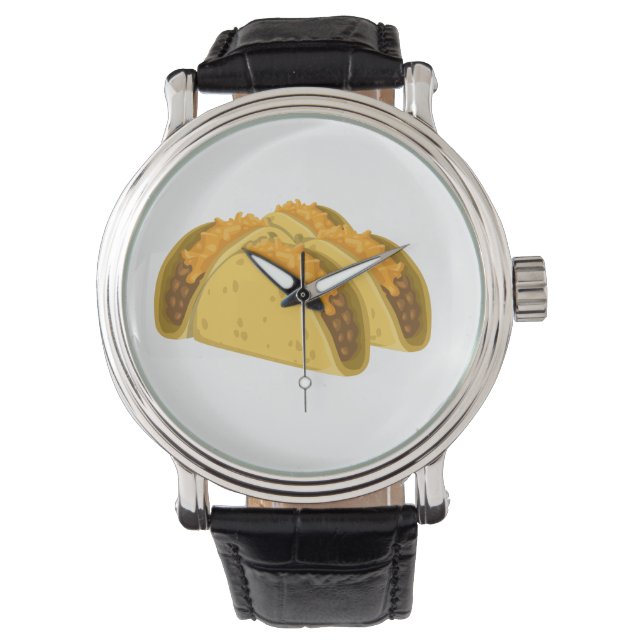 Glitch Food kall taco Armbandsur (Framsida)