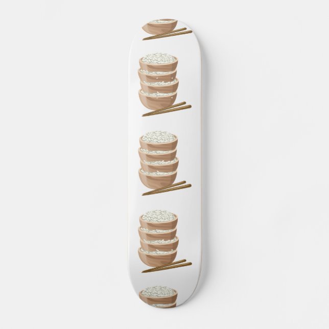 Glitch Food - korrekt ris Skateboard Bräda 20 Cm (Framsida)