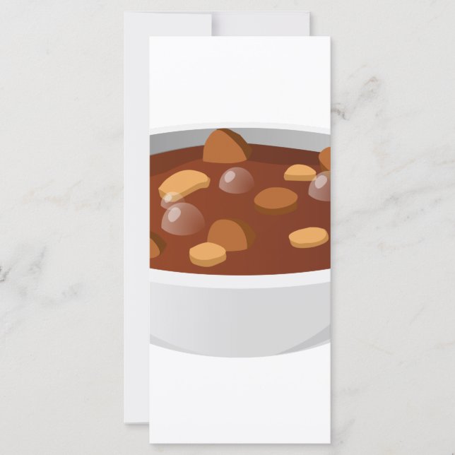 Glitch Food kött gumbo (Framsida)