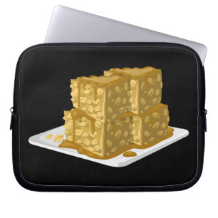 Glitch Food Oaty tårta Laptop Sleeve