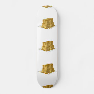 Glitch Food Oaty tårta Skateboard Bräda 21,5 Cm