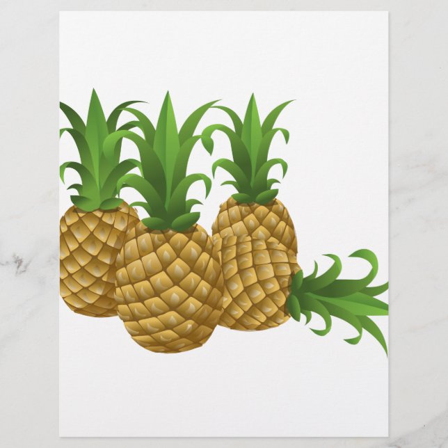 Glitch Food pineapple (Framsida)