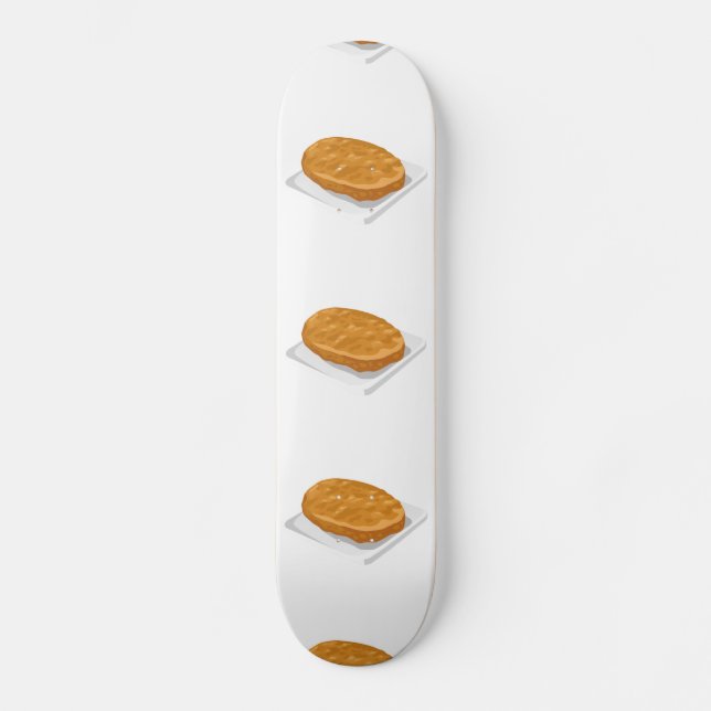 Glitch Food Potatispatty Skateboard Bräda 21,5 Cm (Framsida)