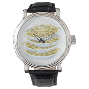 Glitch Food-slättnoodlar Armbandsur