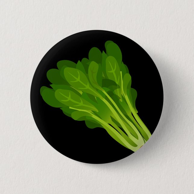 Glitch Food spinach Knapp (Framsida)